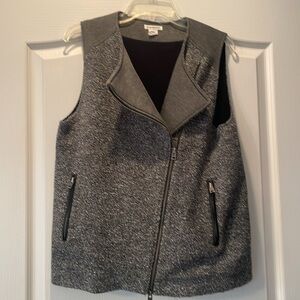 Club Monaco Grey Wool Avani Vest - Medium